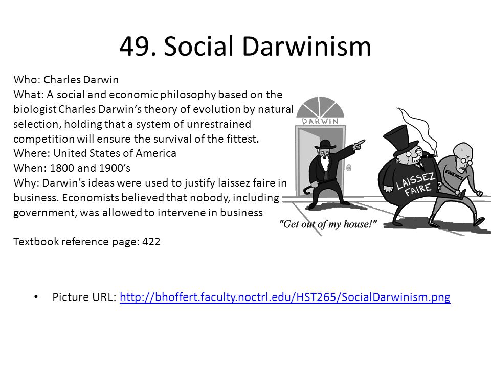 The principles of the social darwinism by andrew carnegie